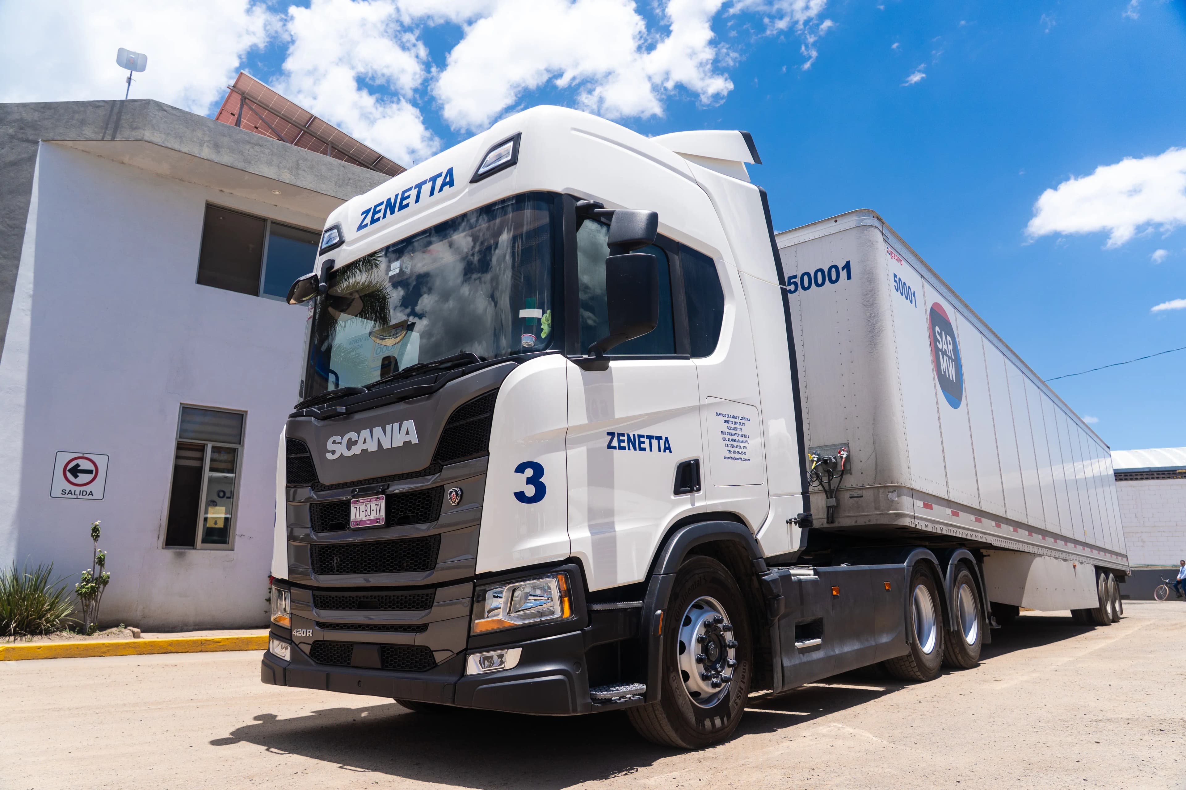 Trailer Zenetta unidad 3 vista lateral izquierda