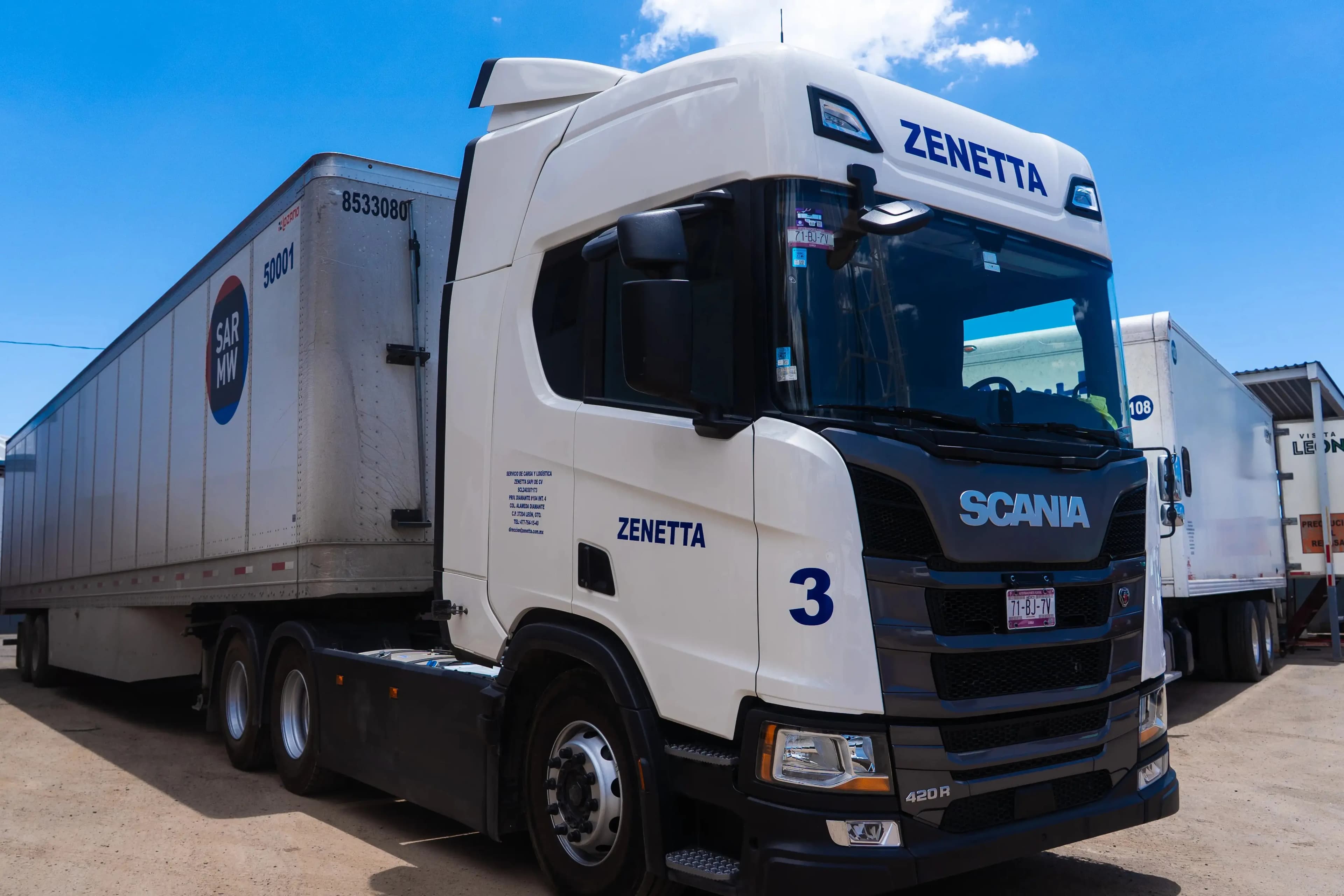 Trailer Zenetta unidad 3 vista lateral derecha